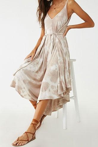 Forever21 Tie-dye Culotte Jumpsuit