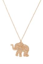 Forever21 Elephant Longline Necklace