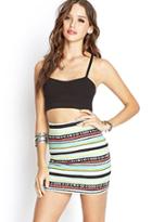 Forever21 Southwestern Print Mini Skirt