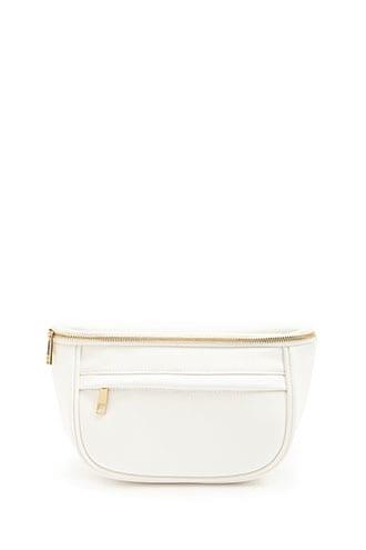 Forever21 Faux Leather Buckle Belt Bag