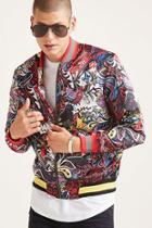 Forever21 Young & Reckless Bomber Jacket