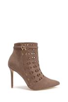 Forever21 Cutout Stiletto Booties