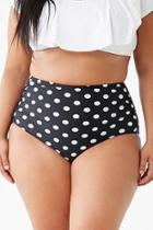 Forever21 Plus Size Polka Dot Print Bikini Bottoms