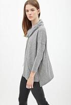 Forever21 Heathered Knit Hoodie