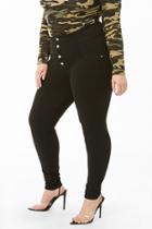 Forever21 Plus Size Button-fly Skinny Jeans