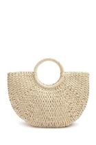 Forever21 Wicker Tote Bag