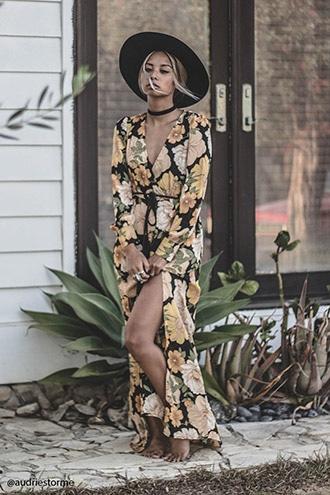 Forever21 Contemporary Floral Maxi Dress