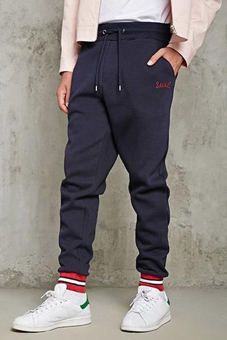 21 Men Men's  Savage Embroidered Sweatpants