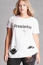 Forever21 Plus Size Feminist Graphic Tee