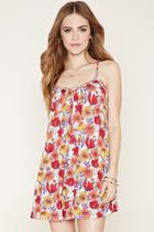 Forever21 Women's  Floral Slub Knit Cami Dress