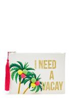 Forever21 I Need A Vacay Clutch