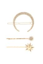 Forever21 Moon And Stars Bobby Pin Set