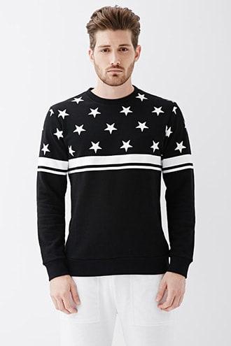 Forever21 Stars And Stripes Sweatshirt