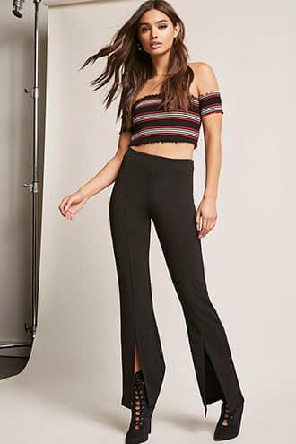 Forever21 Split Hem Pants