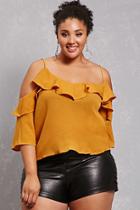 Forever21 Plus Size Flounce Top