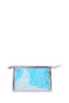 Forever21 Clear Holographic Makeup Bag