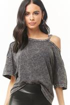 Forever21 One-shoulder Boxy Top