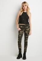 Forever21 Paneled Camo Pants