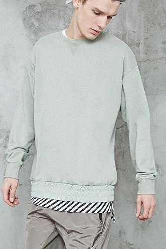 Forever21 Elasticized Sweatshirt