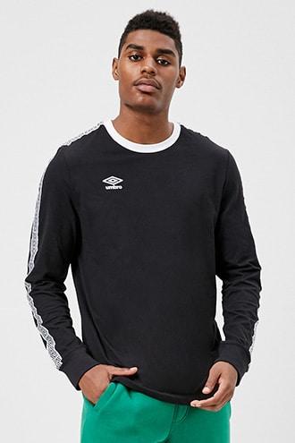Forever21 Umbro Logo Long-sleeve Tee