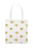 Forever21 Cat Graphic Canvas Tote Bag