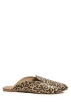 Forever21 Leopard Print Mules