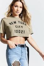 Forever21 New York City Crop Top