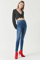 Forever21 High-rise Push-up Jeans
