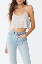 Forever21 Beaded Cropped Cami