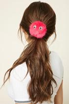 Forever21 Googly-eyed Pom-pom Hair Tie