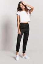Forever21 Pinstriped Ankle Pants