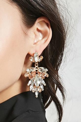Forever21 Drop Faux Stone Earrings