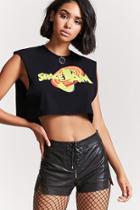 Forever21 Space Jam Graphic Muscle Tee