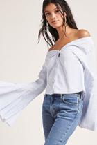 Forever21 Bell-sleeve Bardot Top