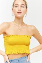 Forever21 Smocked Tube Top