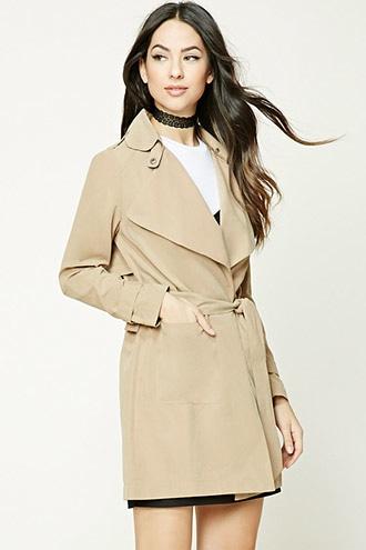 Forever21 Belted Wrap Jacket