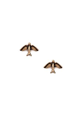 Forever21 Bird Stud Earrings