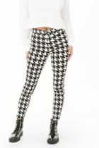 Forever21 Woven Houndstooth Pants