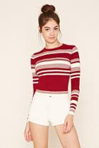 Forever21 Women's  Colorblock Sweater Top
