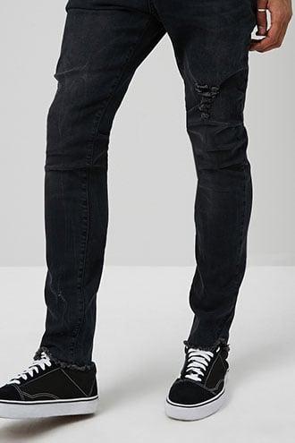 Forever21 Cain & Abel Distressed Skinny Jeans