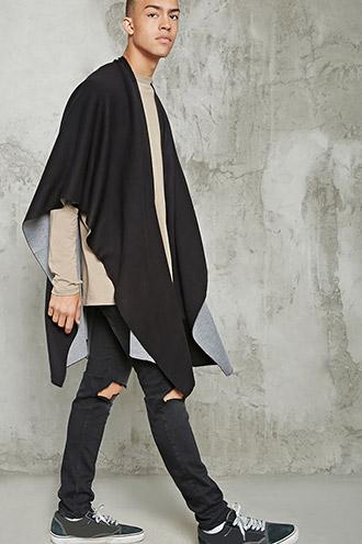 21 Men Men's  Two-tone Shawl