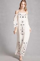 Forever21 Rd & Koko Embroidered Maxi Dress