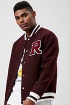 Forever21 Felt Varsity Jacket