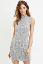 Love21 Women's  Contemporary Marled Knit Dress