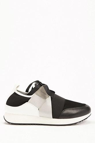 Forever21 Strappy Low-top Sneakers