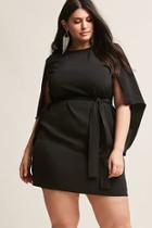 Forever21 Plus Size Cape-sleeve Dress