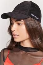 Forever21 Embroidered Corduroy Dad Cap