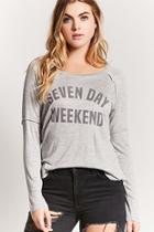 Forever21 Seven Day Weekend Graphic Top