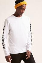 Forever21 Checkered Long-sleeve Tee