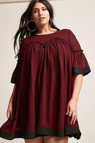 Forever21 Plus Size Babydoll Dress